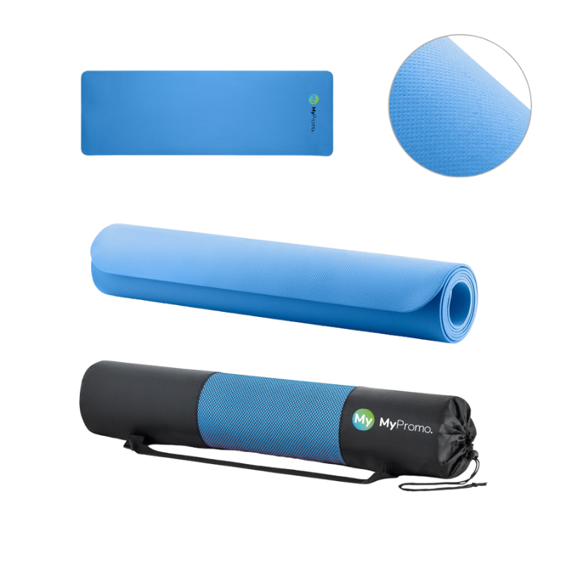 Yoga mat | EVA | Open: 183x61x0,4cm | With polyester bag | Full-color print